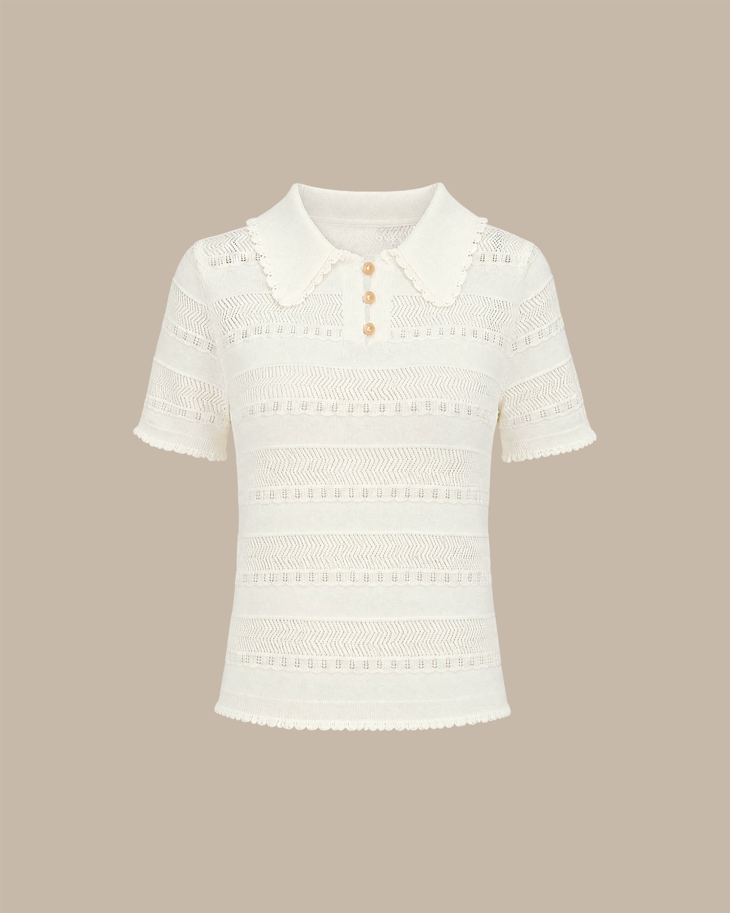 Women's Polyester Knit Sweater Tops - RIHOAS