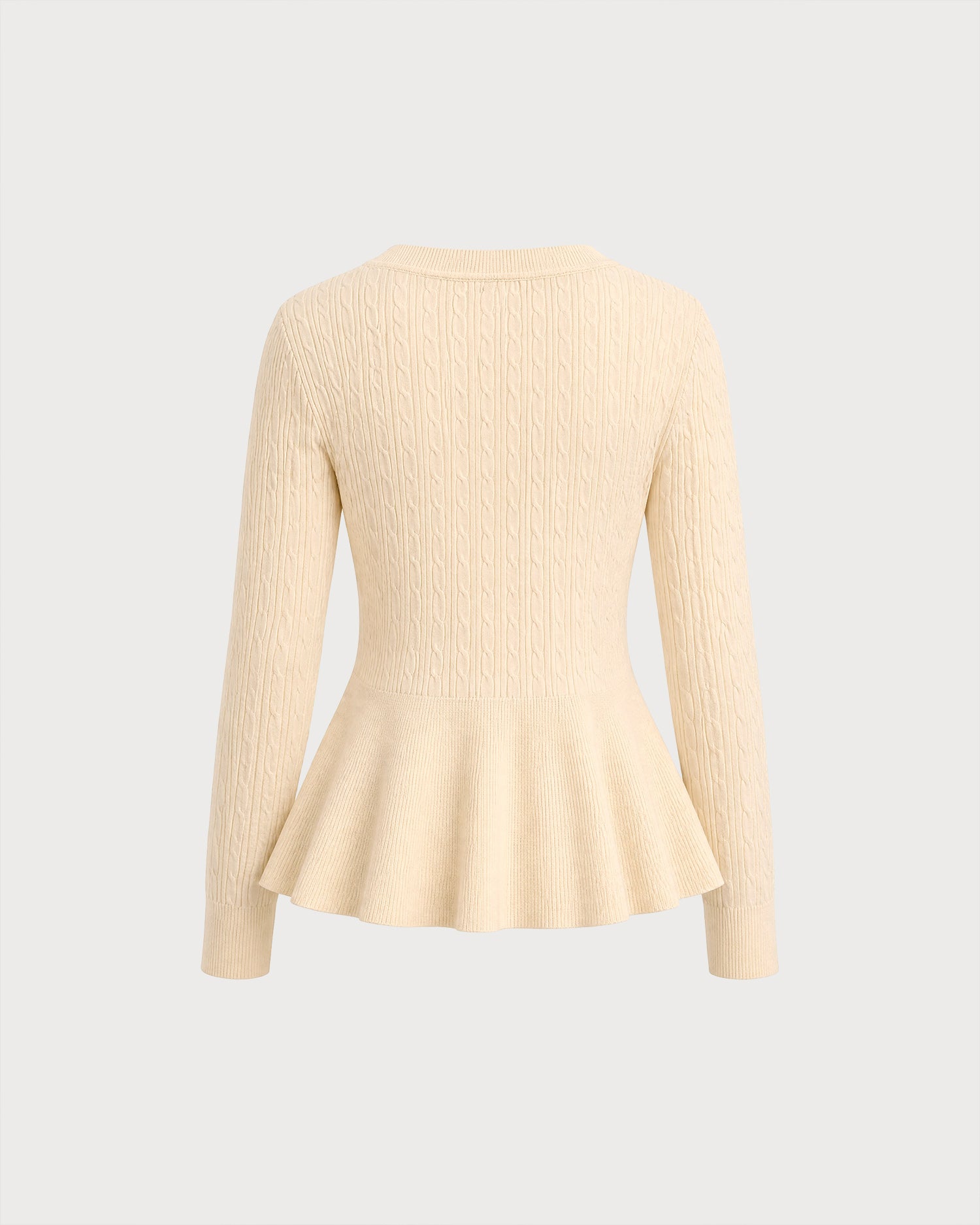 Women's Polyester Knit Sweater - RIHOAS - 07