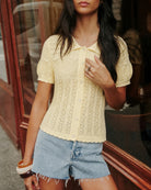 Women's Polyester Knit Sweater Tops - RIHOAS