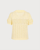 Women's Polyester Knit Sweater Tops - RIHOAS