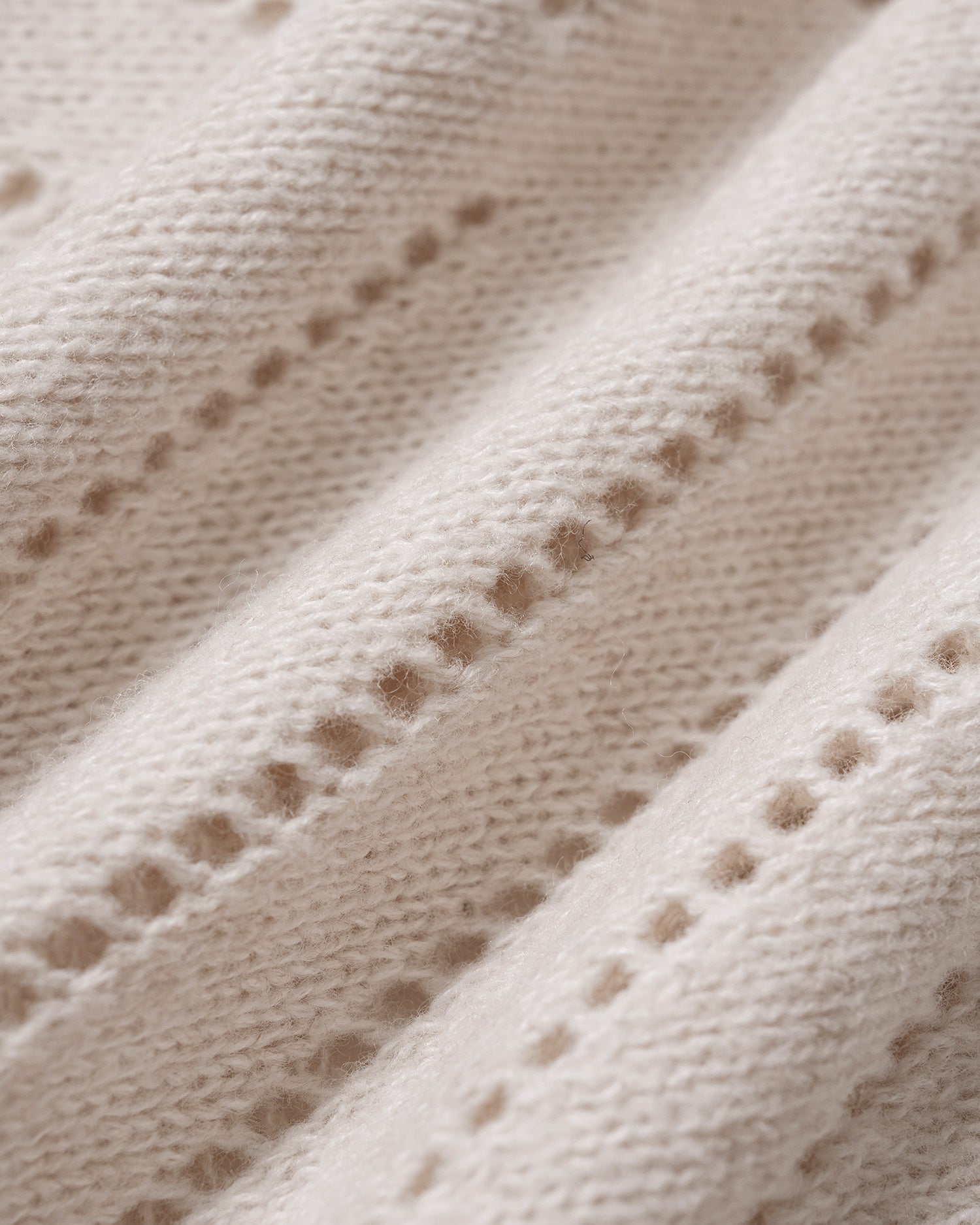Apricot V Neck Textured Knit Sweater 04