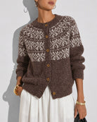 Women's Polyester Knit Sweater - RIHOAS - 03