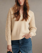 Women's Polyester Knit Sweater - RIHOAS