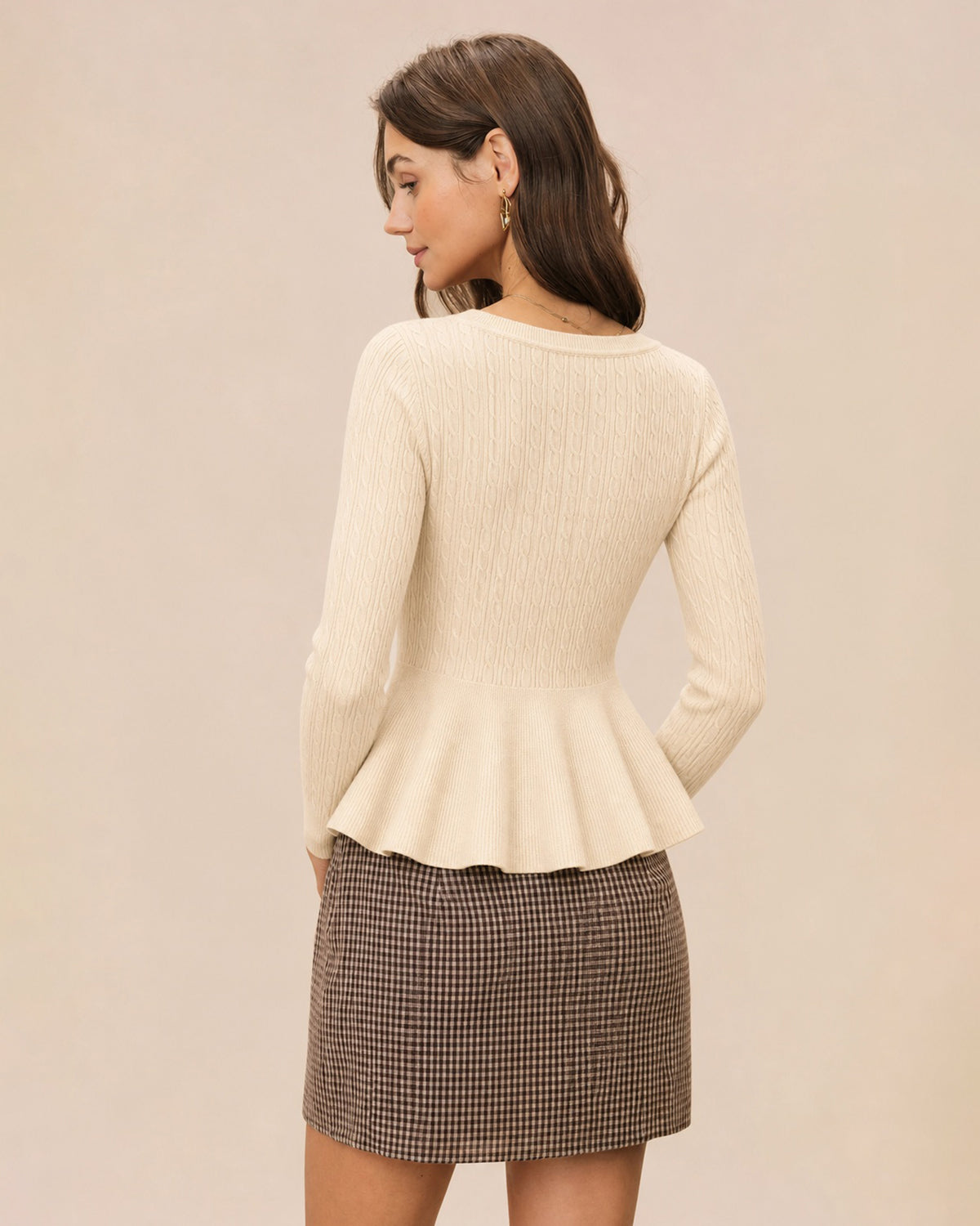 Women's Polyester Knit Sweater - RIHOAS - 05