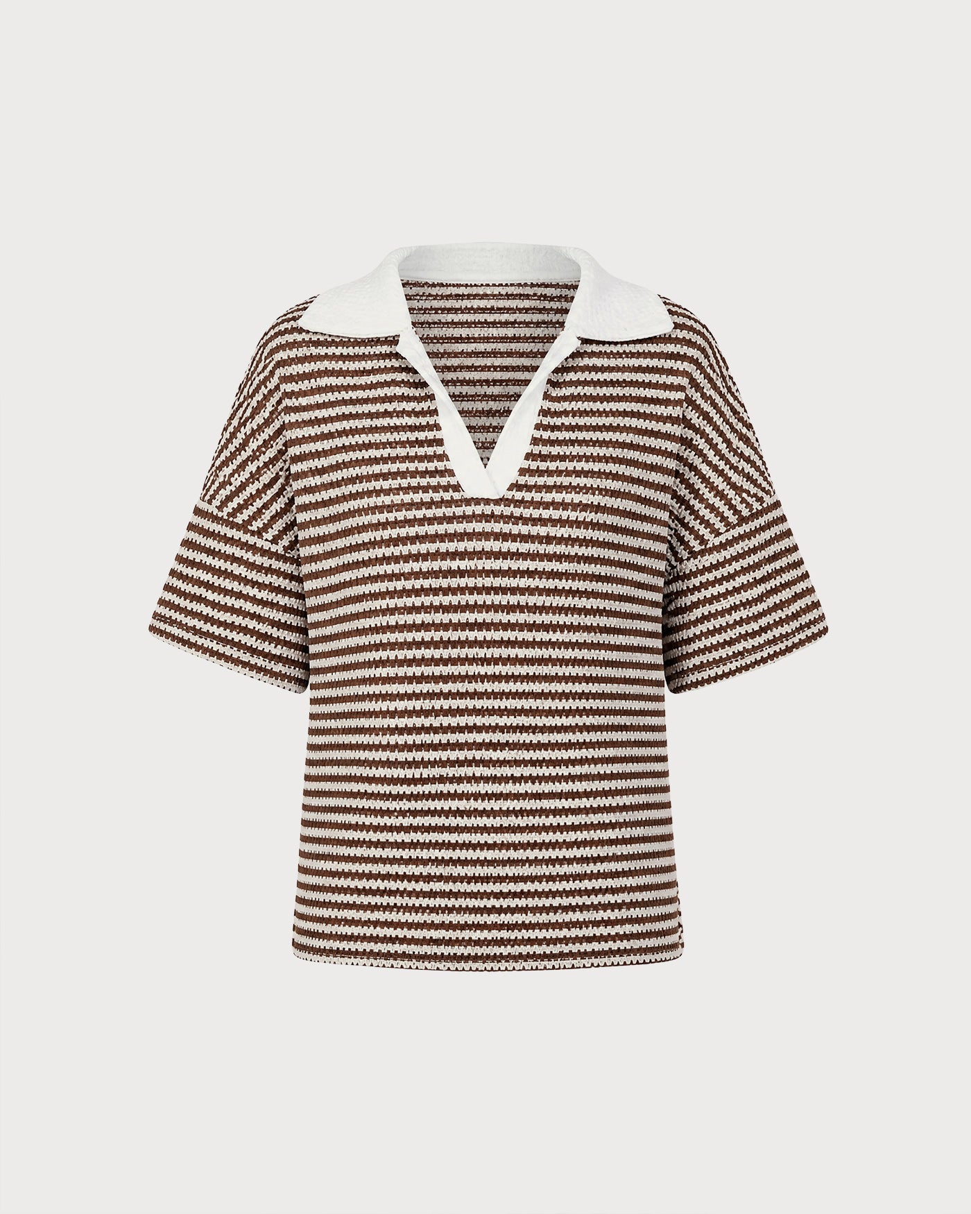Women's Polyester Knit Sweater Tops - RIHOAS