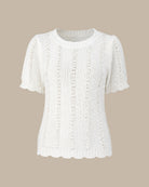 Women's Polyester Knit Sweater Tops - RIHOAS
