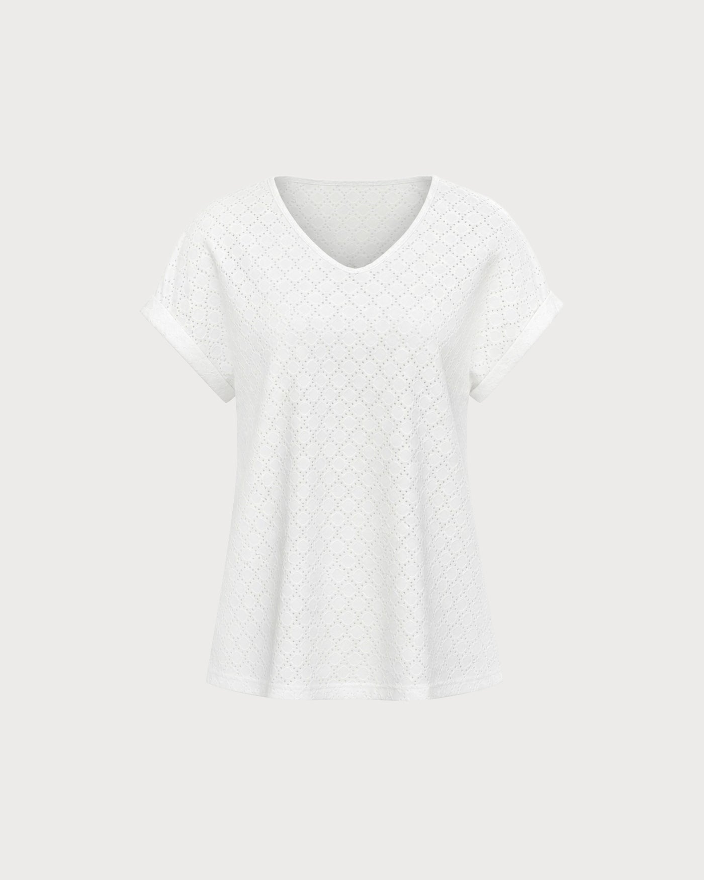 Women's Polyester Knit Top Tops - RIHOAS