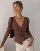 Women's Polyester Knit Top - RIHOAS - 02
