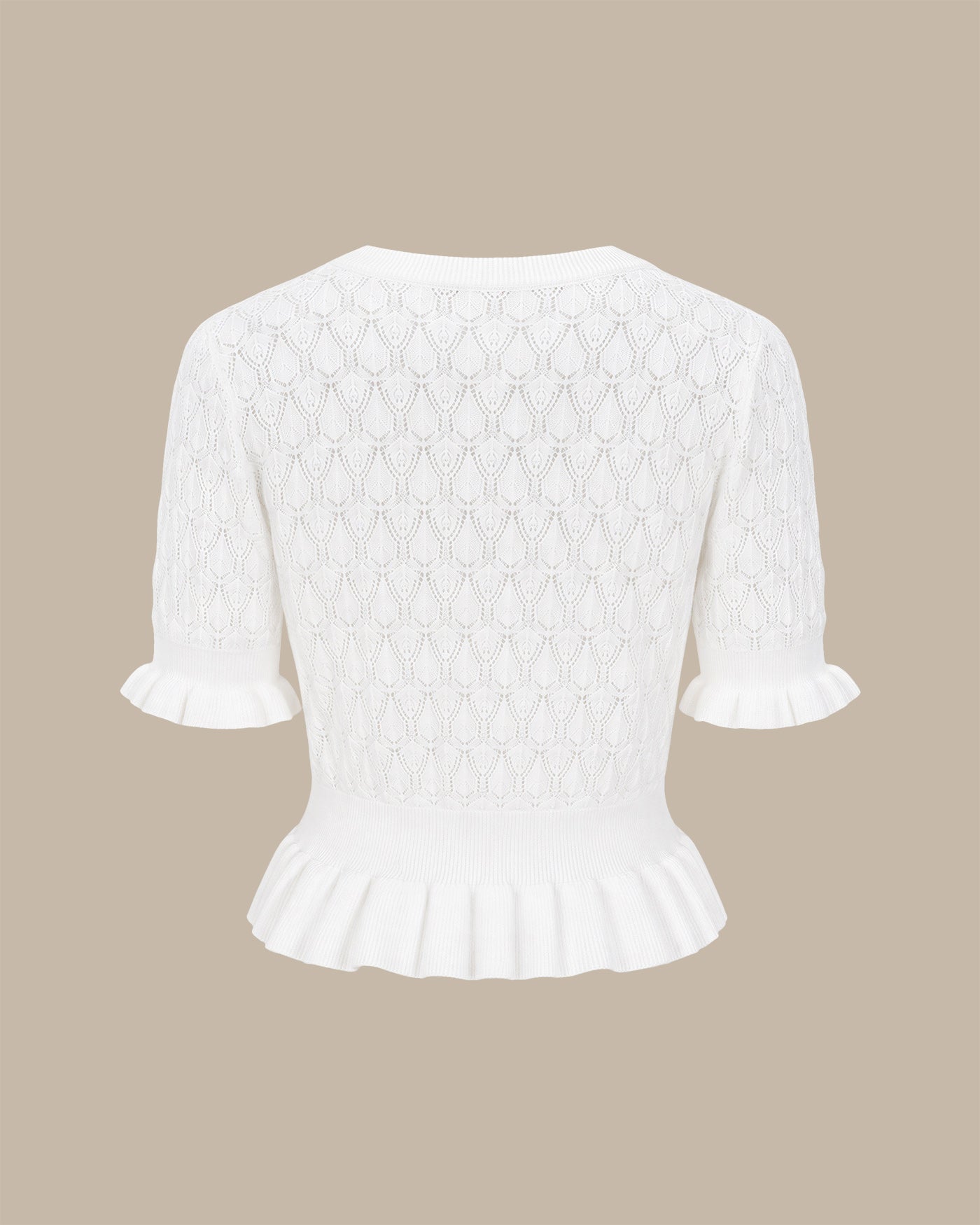 Women's Polyester Knit Top Tops - RIHOAS