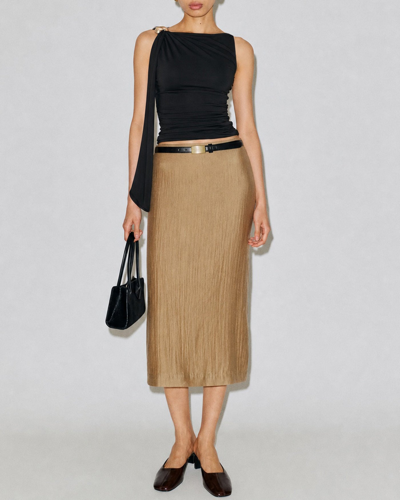 Women's Polyester Knit Top Tops - RIHOAS