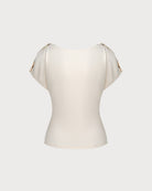 Women's Polyester Knit Top Tops - RIHOAS