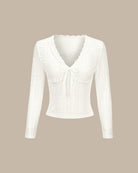 Women's Polyester Knit Top - RIHOAS - 04