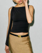 Women's Polyester Knit Top Tops - RIHOAS