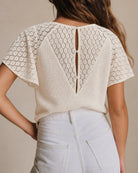 Women's Polyester Knit Top Tops - RIHOAS