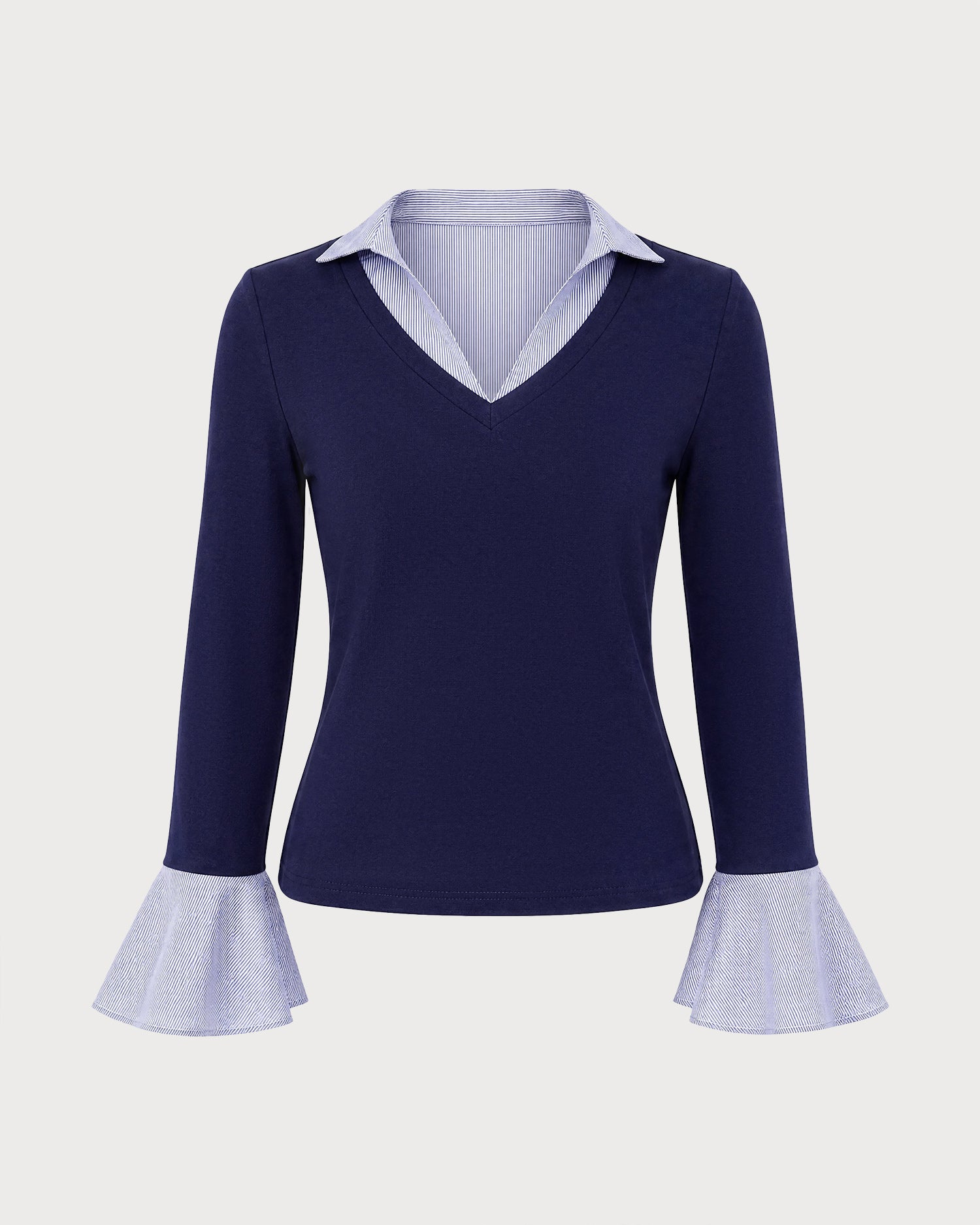 Women's Polyester Knit Top - RIHOAS - 02