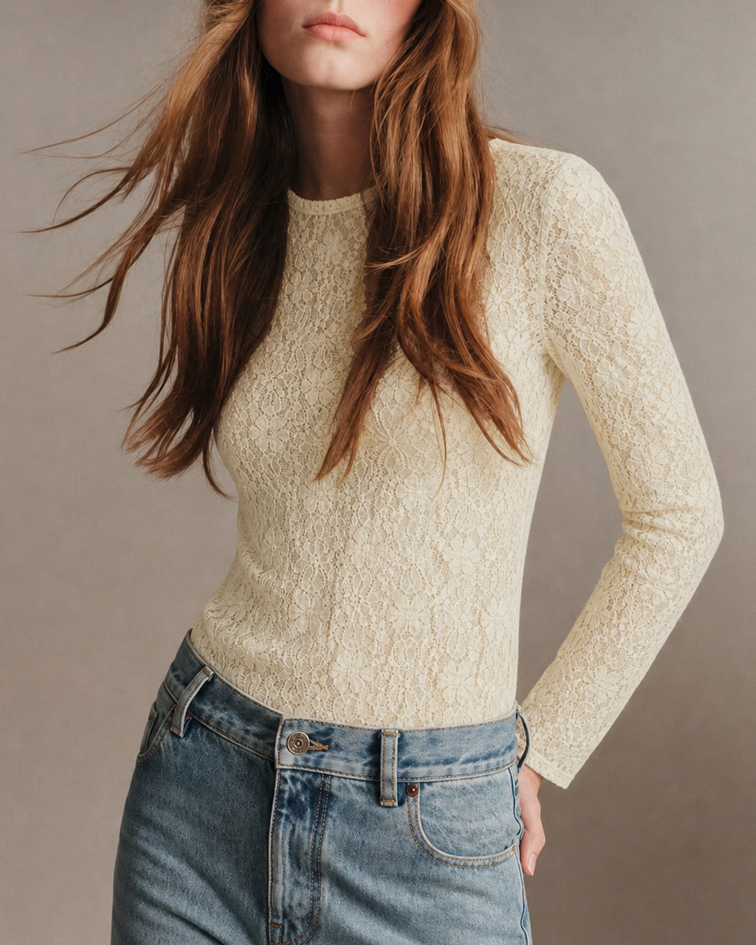 Women's Polyester Knit Top - RIHOAS