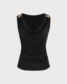 Women's Polyester Knit Top Tops - RIHOAS