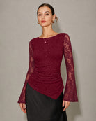 Women's Polyester Knit Top - RIHOAS
