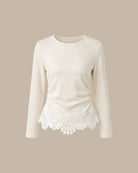 Women's Polyester Knit Top - RIHOAS - 01