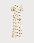 Women's Polyester Knit Two-Piece Set Two-Piece Outfits - RIHOAS