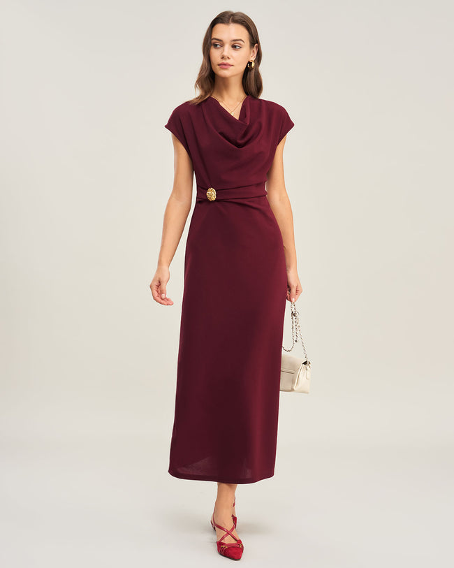 Women's Polyester Maxi Dress Dresses - RIHOAS