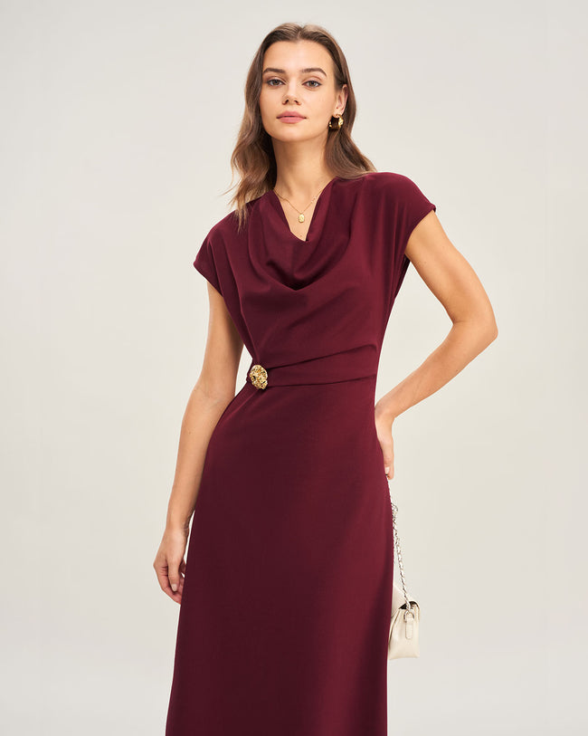 Women's Polyester Maxi Dress Dresses - RIHOAS