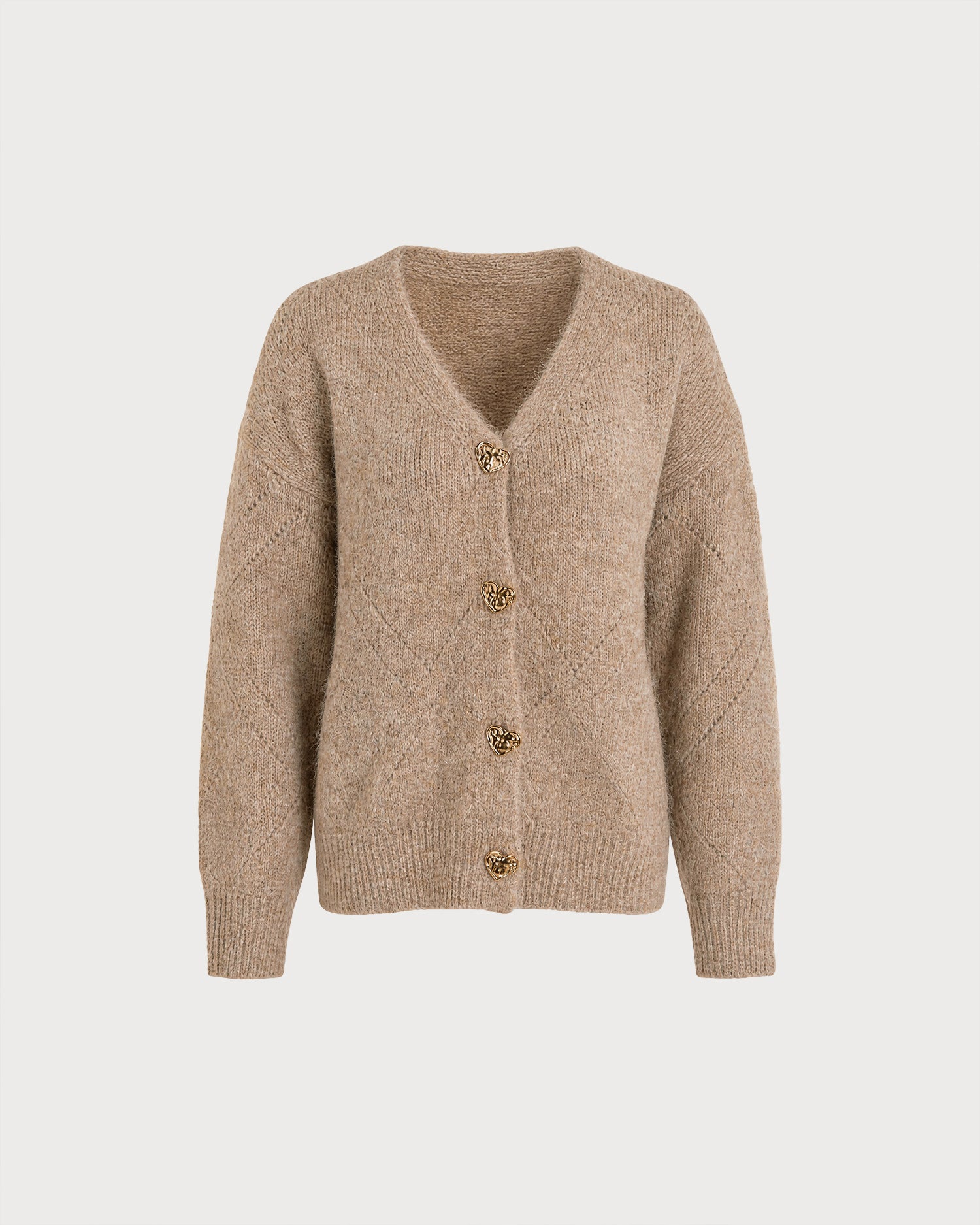 Women's Recycled Polyester Knit Sweaters - RIHOAS - 02