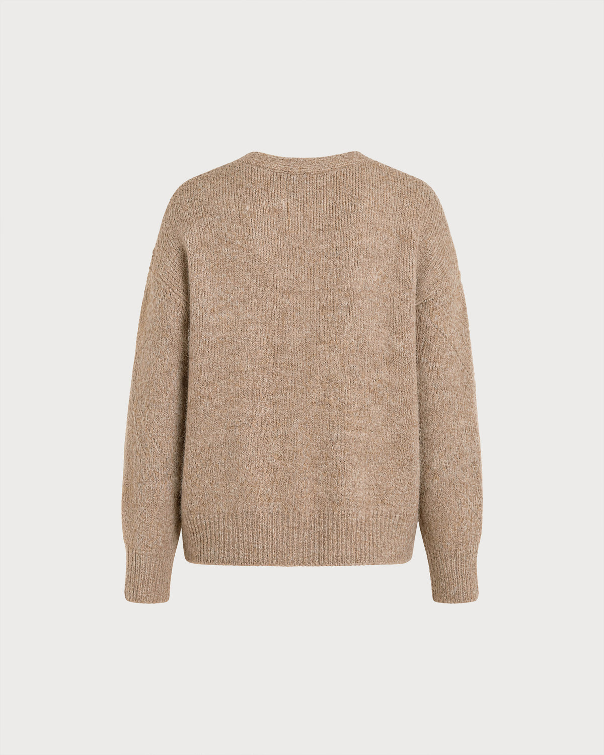 Women's Recycled Polyester Knit Sweaters - RIHOAS - 03