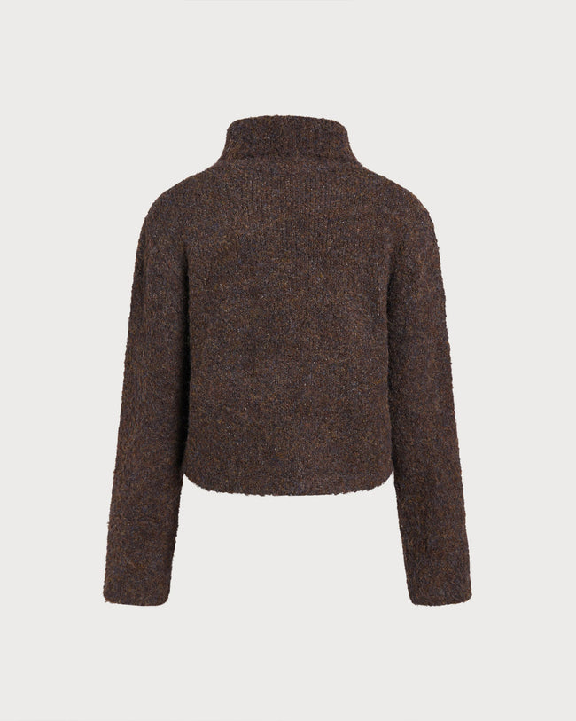 Women's Recycled Polyester Sweater Tops - RIHOAS