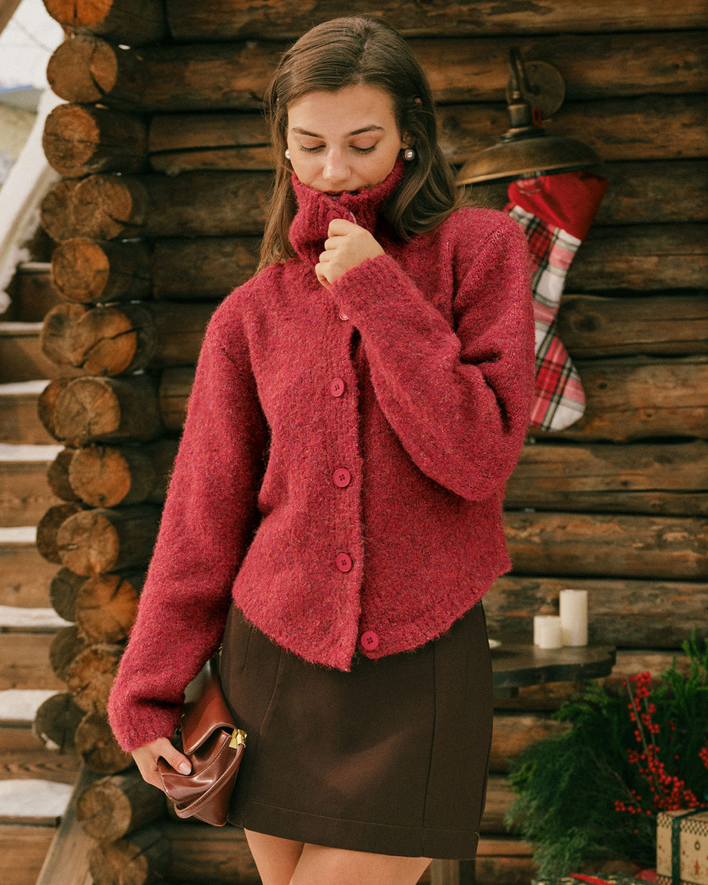 Women's Recycled Polyester Sweater Tops - RIHOAS