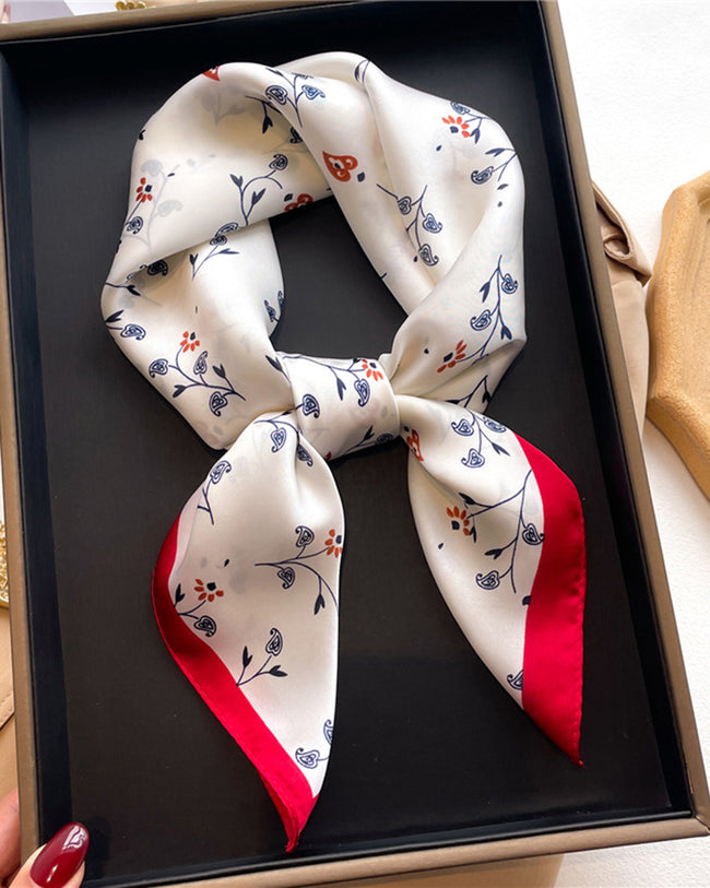 Women's Silk Scarves Apricot Scarves - RIHOAS