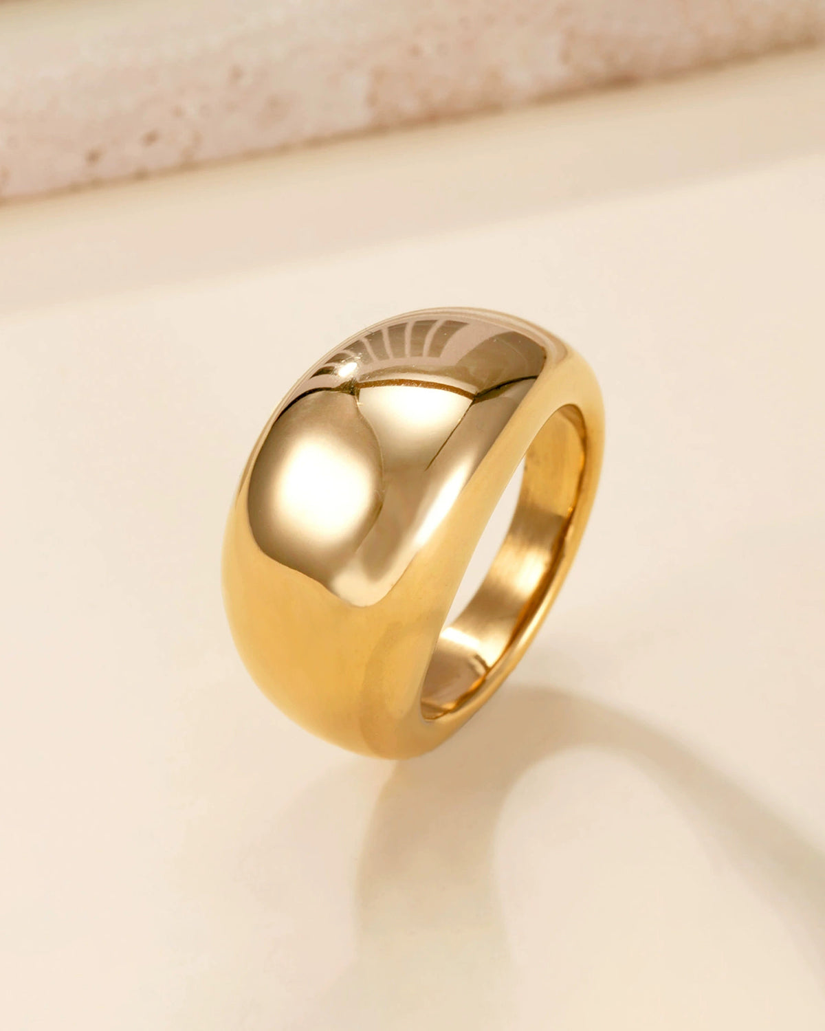 Women's Titanium Steel Ring Rings - RIHOAS