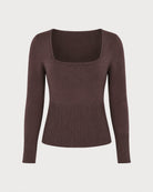 Women's Viscose Knit Sweater - RIHOAS - 02