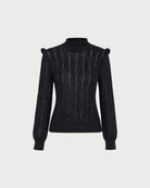 Women's Viscose Knit Sweater - RIHOAS - 03