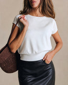 Women's Viscose Knit Sweater Tops - RIHOAS