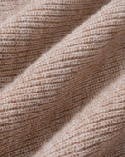 Camel V Neck Bell Sleeve Knit Cardigan 04