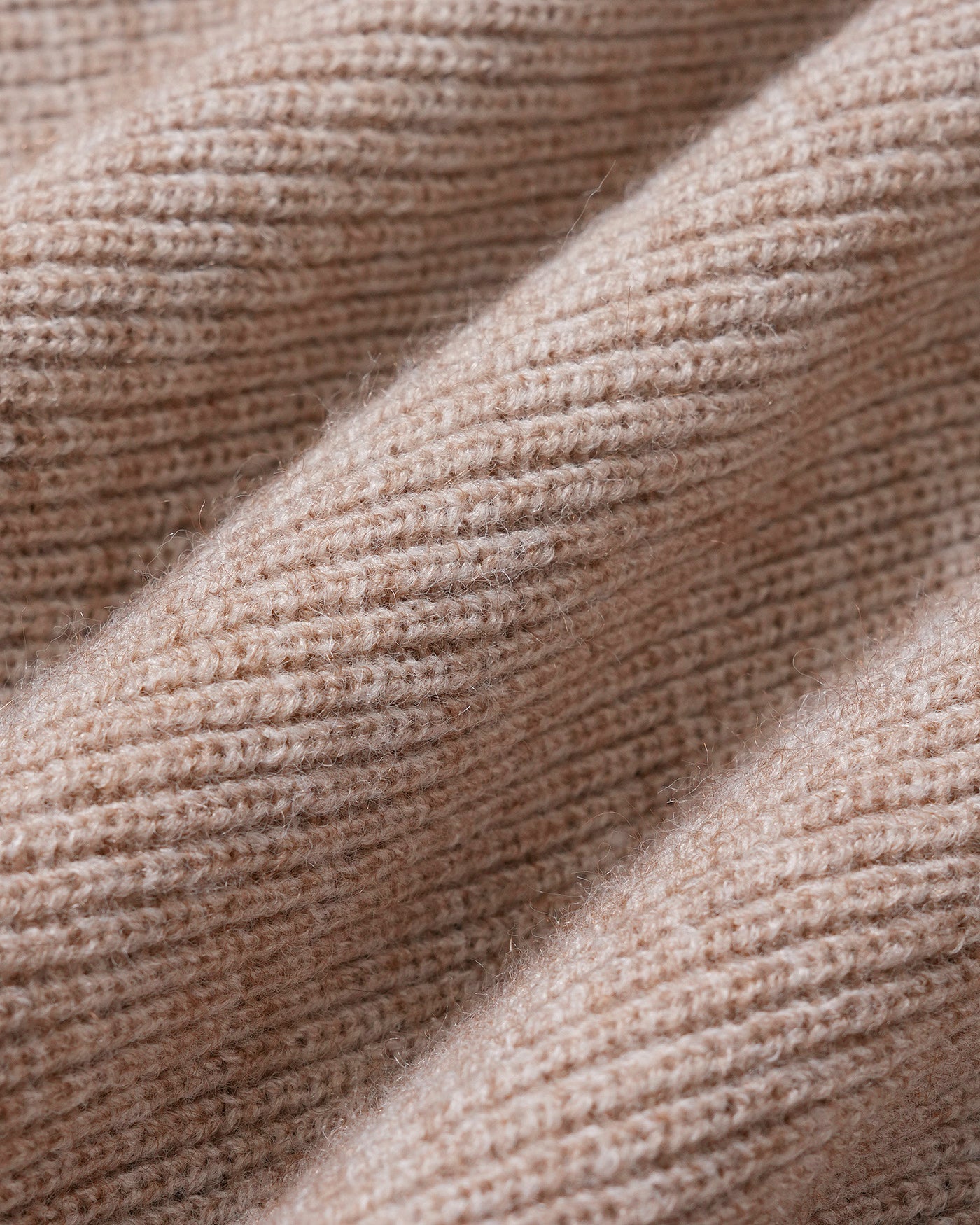 Camel V Neck Bell Sleeve Knit Cardigan 04