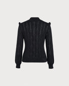 Women's Viscose Knit Sweater - RIHOAS - 04