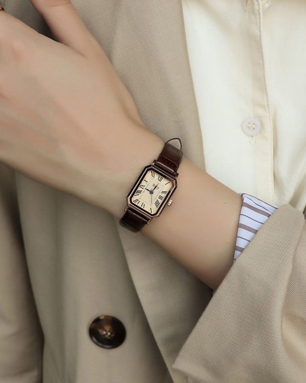 Women's Watch Brown Watch - RIHOAS