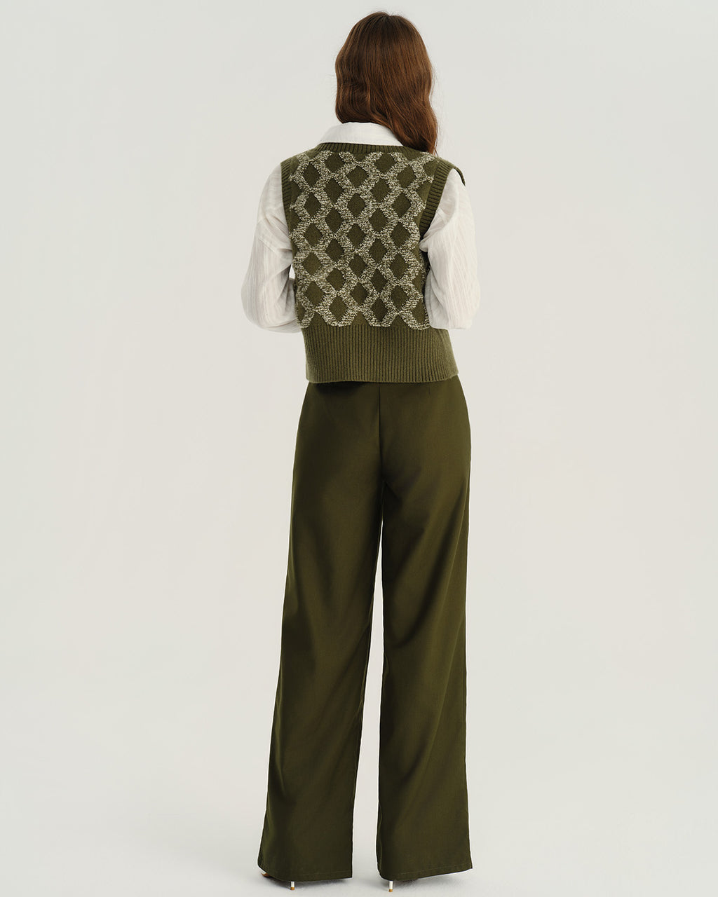 Women's Woolen Acrylic Vest Tops - RIHOAS