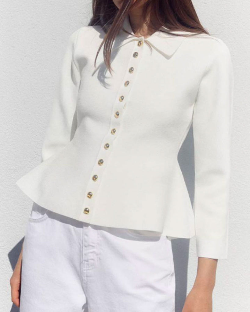 Women's Woolen Polyester Cardigan Tops - RIHOAS