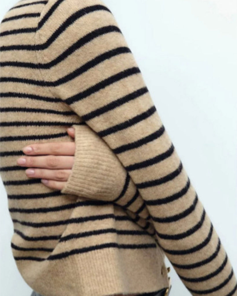 Women's Woolen Polyester Cardigan Tops - RIHOAS