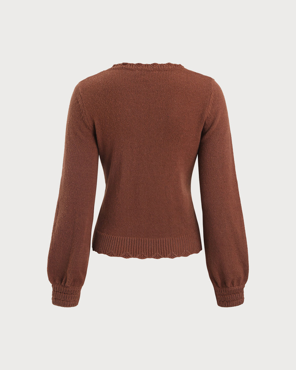 Women's Woolen Polyester Cardigans Tops - RIHOAS