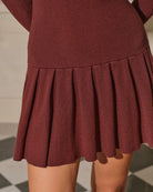 Women's Woolen Polyester Sweater Dress Dresses - RIHOAS