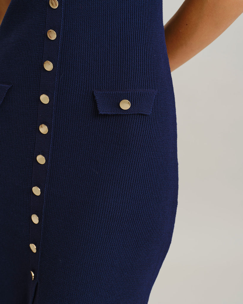 Women's Woolen Polyester Sweater Dress Dresses - RIHOAS