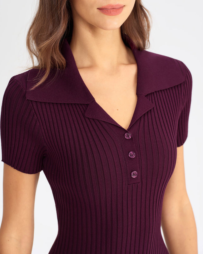 Women's Woolen Polyester  Sweater Dresses Dresses - RIHOAS