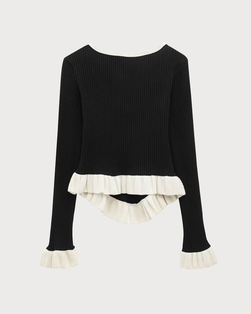 Women's Woolen Polyester Top Tops - RIHOAS