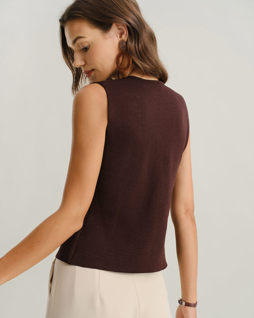 Women's Woolen Polyester Top Tops - RIHOAS