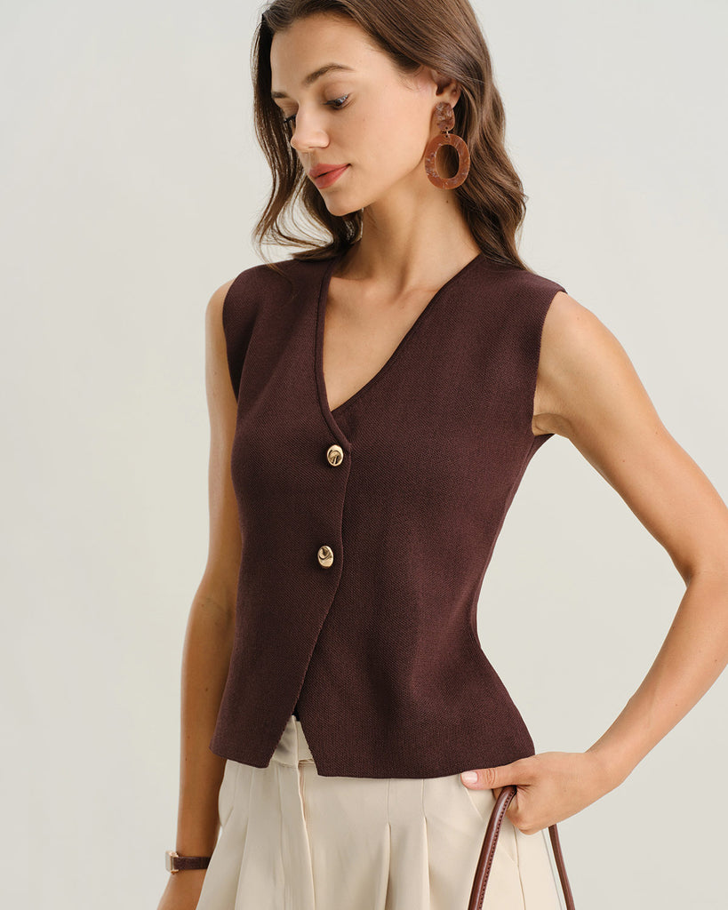 Women's Woolen Polyester Top Tops - RIHOAS