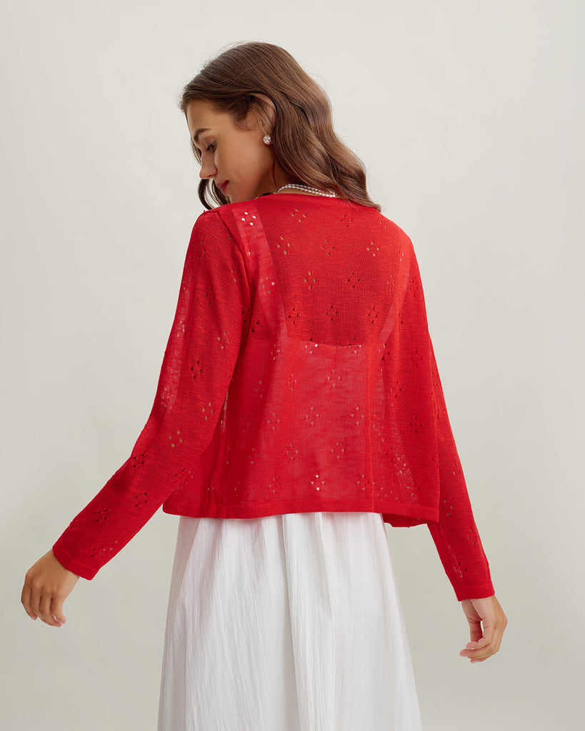 Women's Woolen Viscose Cardigan Tops - RIHOAS